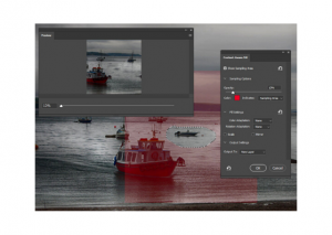 Content Aware Fill Tool Screen