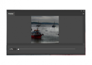 Content Aware Tool - Preview Box